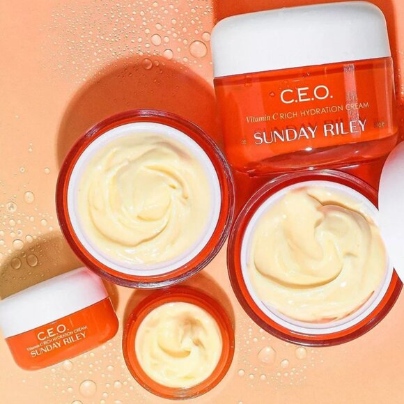 Sunday Riley 3oz CEO After Glow Gel Cream VITAMIN C
